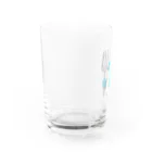 ちょぼろうSHOPのぎょじん（色付き） Water Glass :left