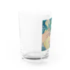 スミレ と トナカイ の モリの記憶の森の管理者 Water Glass :left