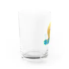 ぴーよこまる（セキセイインコ）のまるのなぁに？ Water Glass :left