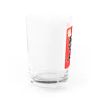 　（GNSブランド）nani72.com　GREENS　なになにアザラシ　忍ショップの塩おでん グラス左面