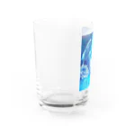 清凛涼水の夏。私の目に映るもの。「儚」 Water Glass :left