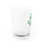 kitaooji shop SUZURI店のアカボシゴマダラとエノキ Water Glass :left