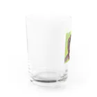 色々なキャバリアちゃんの油絵キャバリア Water Glass :left