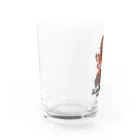 さなえ食堂の太陽神とオオサンショウウオ Water Glass :left