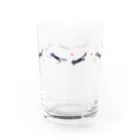 ツメサキの世界の夜を駈ける猫 Water Glass :left