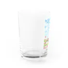 Ａｔｅｌｉｅｒ　Ｈｅｕｒｅｕｘのコスモス畑のトロとクロ Water Glass :left