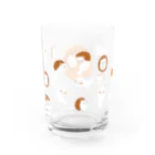 すずきいときちのさらまんだーとハリネズミ Water Glass :left