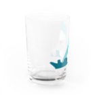 きまぐれの食べてるサメくん Water Glass :left