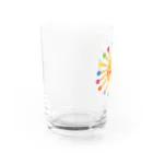 nikomomoのたいようさんコップ Water Glass :left