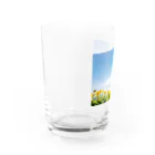 太陽書房のヒマワリ Water Glass :left