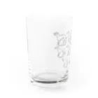 豆つぶのSighthound Friends(淡色推奨) Water Glass :left