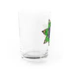 Maniac Labのサイケデリック　逆さ七芒星 Water Glass :left