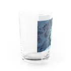 @om_filmzのタコ　青 Water Glass :left