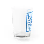 いちご音楽堂のMAZE Blue Water Glass :left