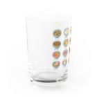 猫と釣り人のMENU_1C_Y Water Glass :left