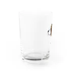 aya1のビーグル Water Glass :left