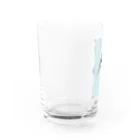 すとれんじショップのクジャク Water Glass :left