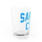 JIMOTO Wear Local Japanの佐倉市 SAKURA CITY Water Glass :left