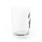 Rigelの江戸の花子供遊び 五番組ゑ組 Water Glass :left