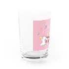 城下町にゃんこの会の猫パレード♪コラボグッズ Water Glass :left