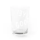 SANKAKU DESIGN STOREのGood Bye! カジュアル白 Water Glass :left