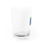 てつろうのブロッコリー Water Glass :left
