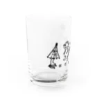 妖怪行進曲の妖怪四人組 Water Glass :left