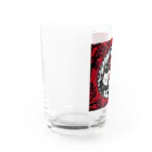 紅蓮燭堂の紅蓮燭堂３周年グッズ Water Glass :left