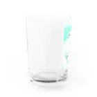 MashMashのシロクマ親子 Water Glass :left