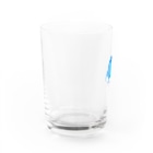 peppe3gouのイワトビペンギンのおしり Water Glass :left
