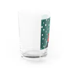 .michiko.のぽいんせっちゃん Water Glass :left