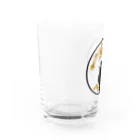 マロマロのKURONEKO to MOMiji Water Glass :left