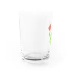 mizuo-seinaの2輪のチューリップ Water Glass :left
