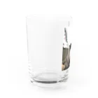 ゆるゆるやさんのかるちゃんグラス Water Glass :left