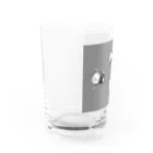 マ太郎の宇治抹茶 Water Glass :left