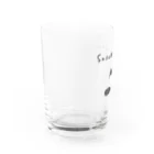 麦畑のフレブルのスノーボーダー Water Glass :left