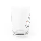 RING VARIOUS －torikarado－のでぃふぇんす！－ブンのまもりー（文鳥） Water Glass :left