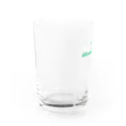 まいにち大変だけどほのぼのって大事のはぶらし Water Glass :left