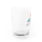 あぽぼのさくらおもちこちゃんとあんころもちよちゃん Water Glass :left