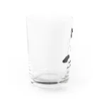 小鳥と映画館のラグドール ゴージャスな猫 Water Glass :left