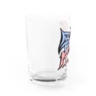 シノアの問答無用。(もんどうむよう) Water Glass :left