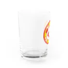 センバエミカの餃子熊猫　円 Water Glass :left