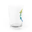 さかたようこ / サメ画家の飛び出せ助走SAME Water Glass :left