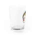 Kaoruko Negish｜画家の赤鼻の女の子 Water Glass :left