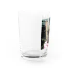 saraのねこ 仲良し3兄弟 Water Glass :left