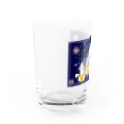 ぷぅ猫堂のネコキノコのハロウィンパーティー Water Glass :left