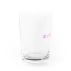 あっちゃん☆ストアのあっちゃん☆ねるロゴ Water Glass :left