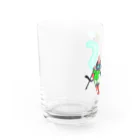 J's Mart 2ndのたまとクロのスキー大好き Water Glass :left