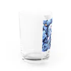 GreenTeaBreakのFloral Water Glass :left