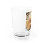 あんちゃんショップの茶トラ兄妹 Water Glass :left